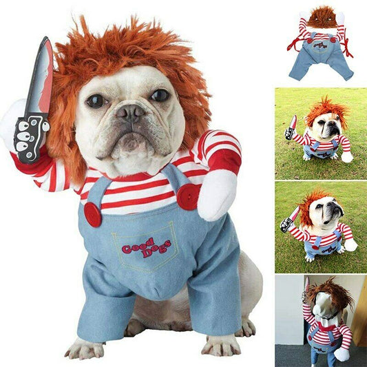 Pet Costume Chucky The Doll